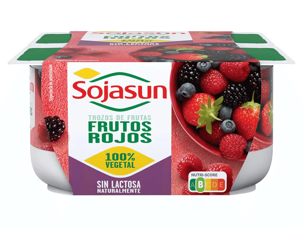 Sojagurte Frutos Silvestres 4x100g - SOJASUN