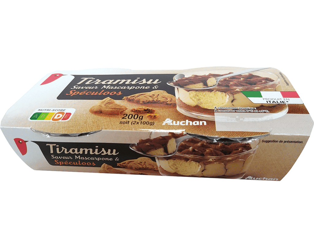 Tiramisú Spéculoos 2x10og - AUCHAN
