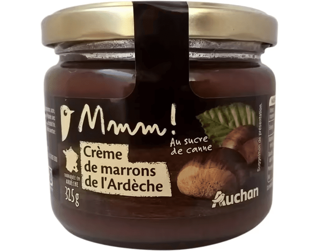 Creme De Castanhas De L'ardeche 325 G - AUCHAN MMM!