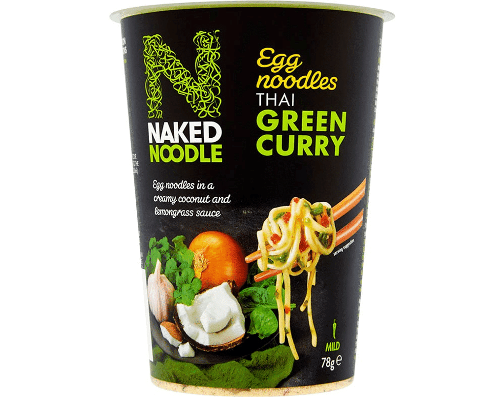 Thai Green Curry 78g - NAKED NOODLE