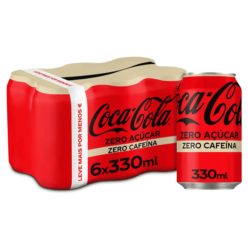Refrigerante com Gás Cola Zero Açúcar Zero Cafeína - COCA-COLA