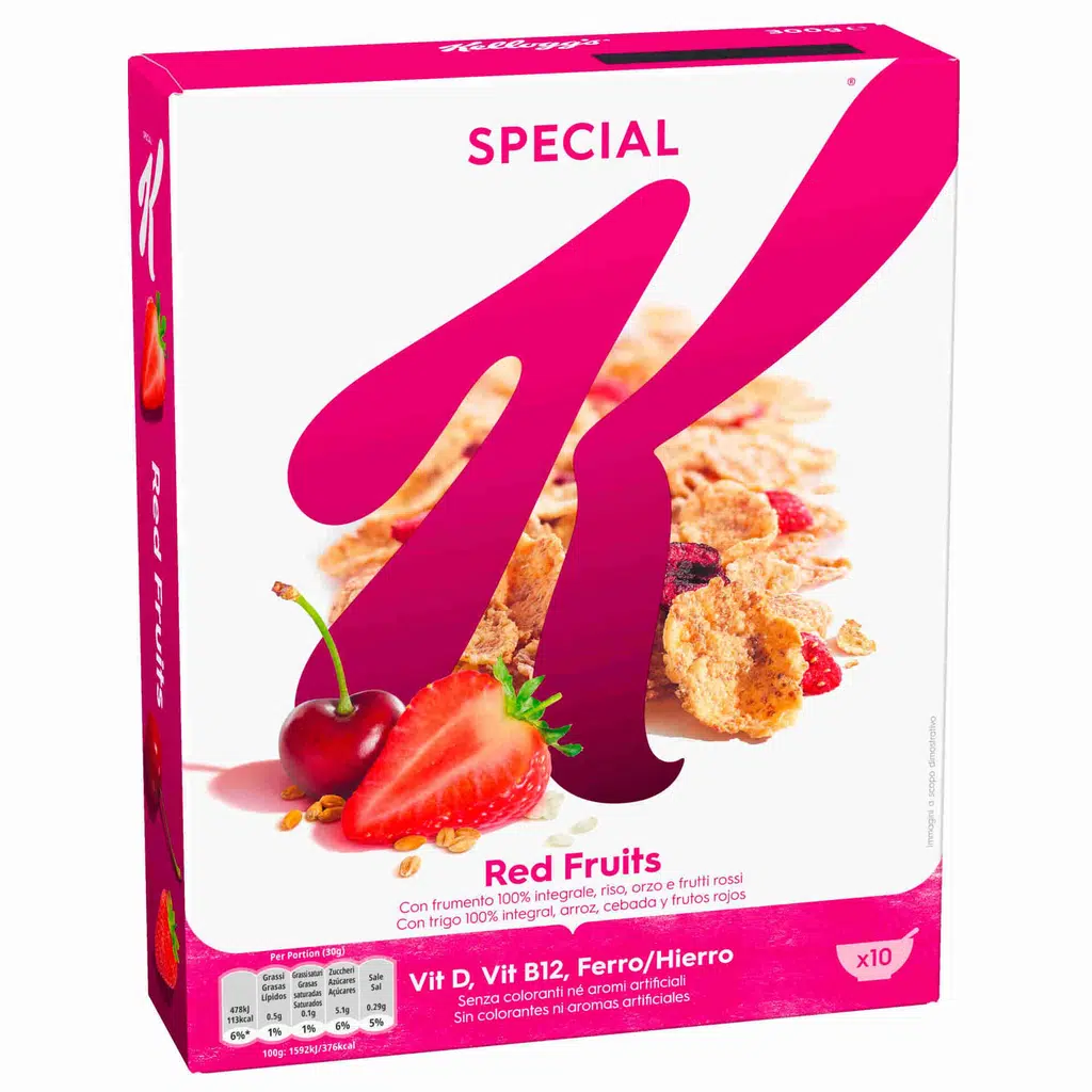 Cereais Frutos Vermelhos Special K - KELLOGG'S