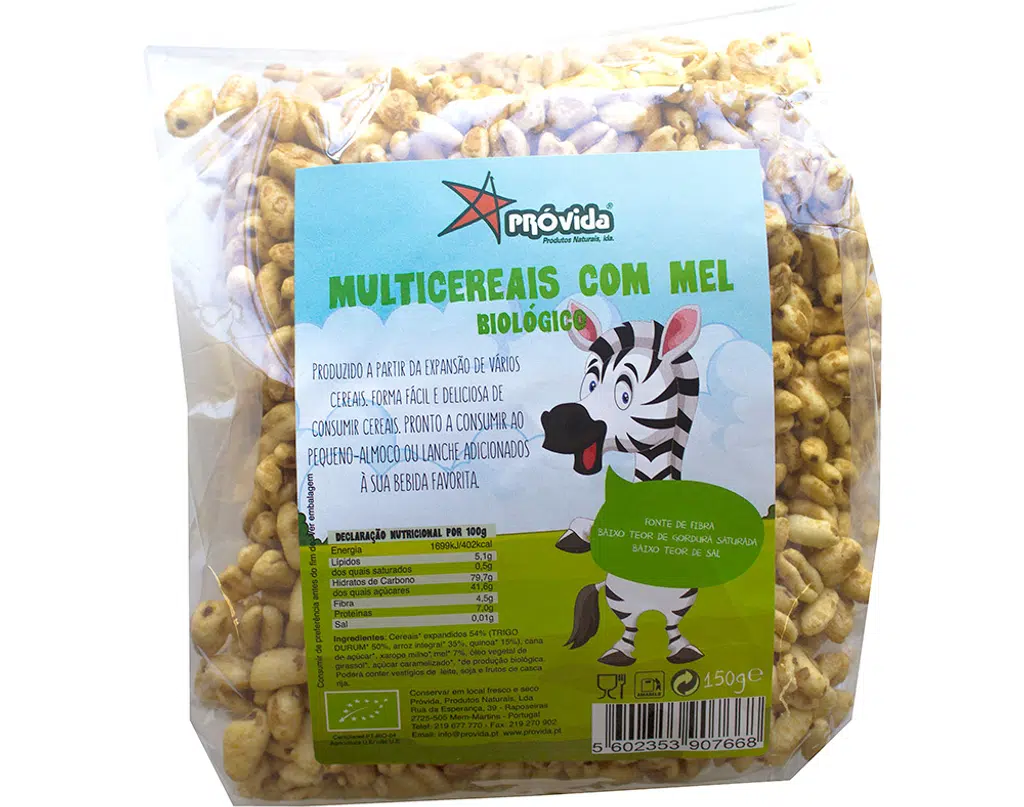 Cereais Tostados Multicereais Com Mel Bio 150g - SEARA