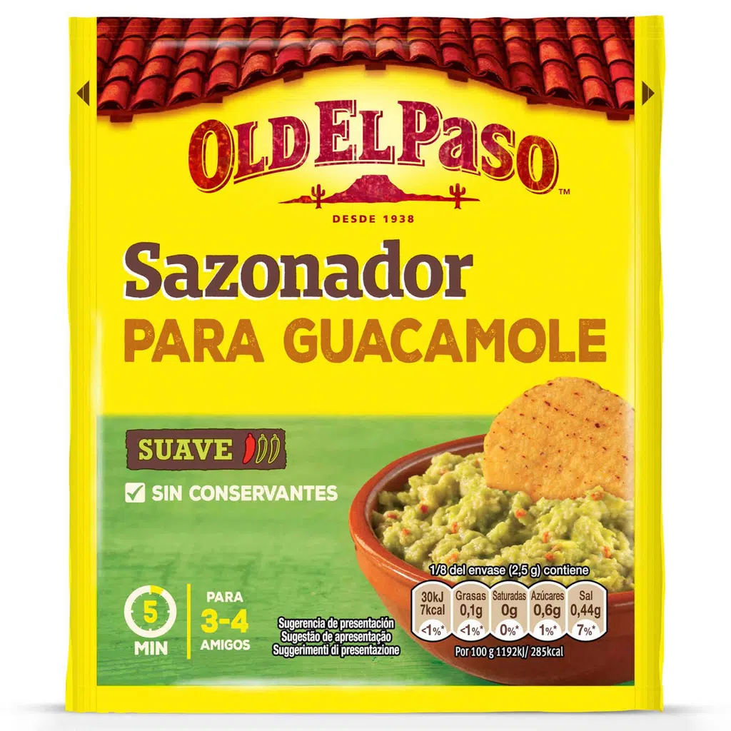 Condimento Para Guacamole 20g - OLD EL PASO