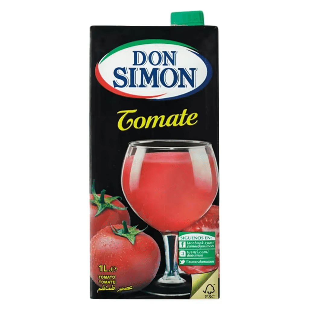 Sumo De Tomate Embalagem L Don Simon Nutrip Dia
