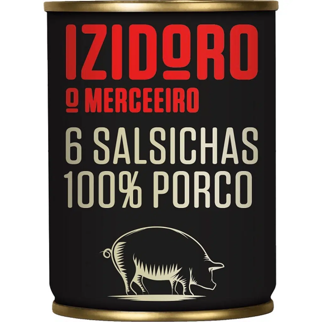 Salsichas de Porco Lata 6 un - IZIDORO