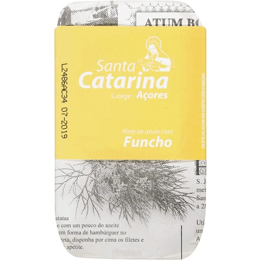 Filete de Atum com Funcho lata 120 g - SANTA CATARINA