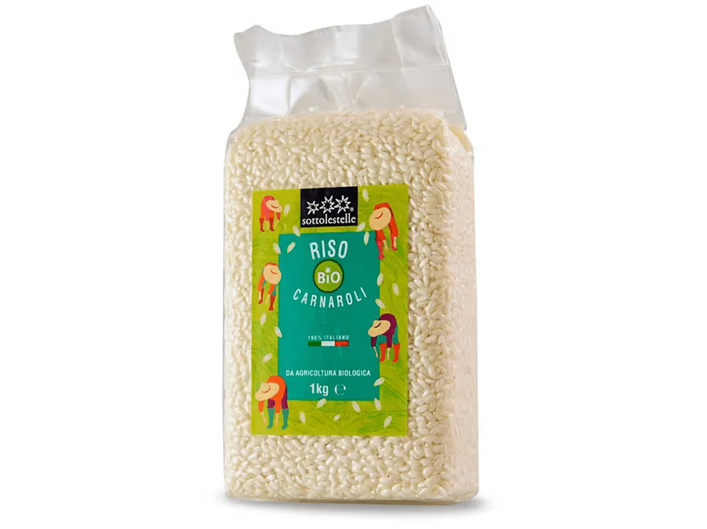 Arroz Carnaroli Bio Especial Risotto 1kg - SOTTOLESTELLE - Nutripédia