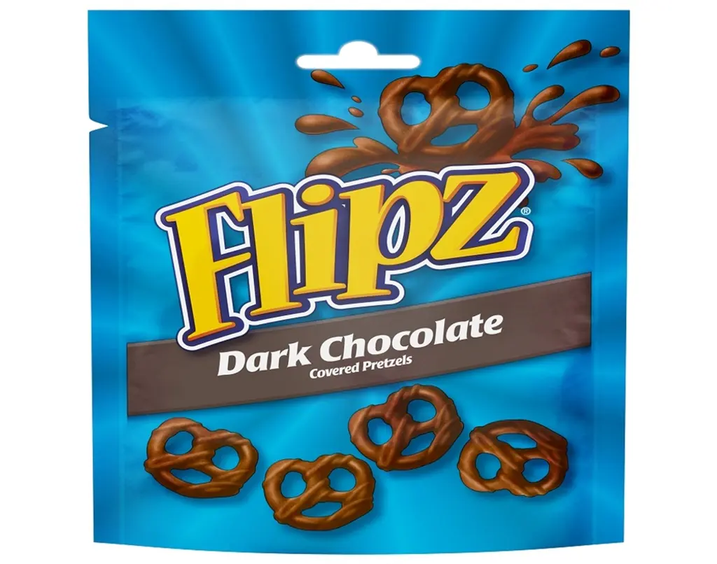 Biscoitos com Chocolate Preto embalagem 100 g - FLIPZ