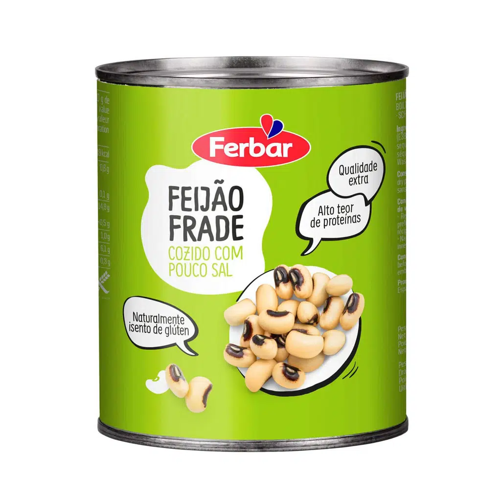 Feijão Frade Cozido - FERBAR