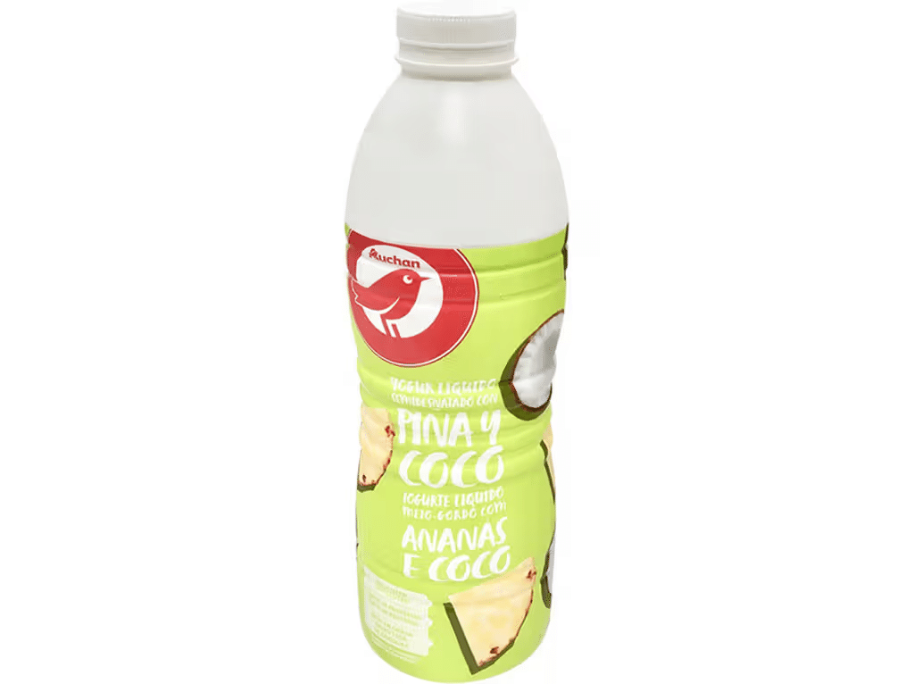 Iogurte Líquido Ananás E Côco 1kg - AUCHAN