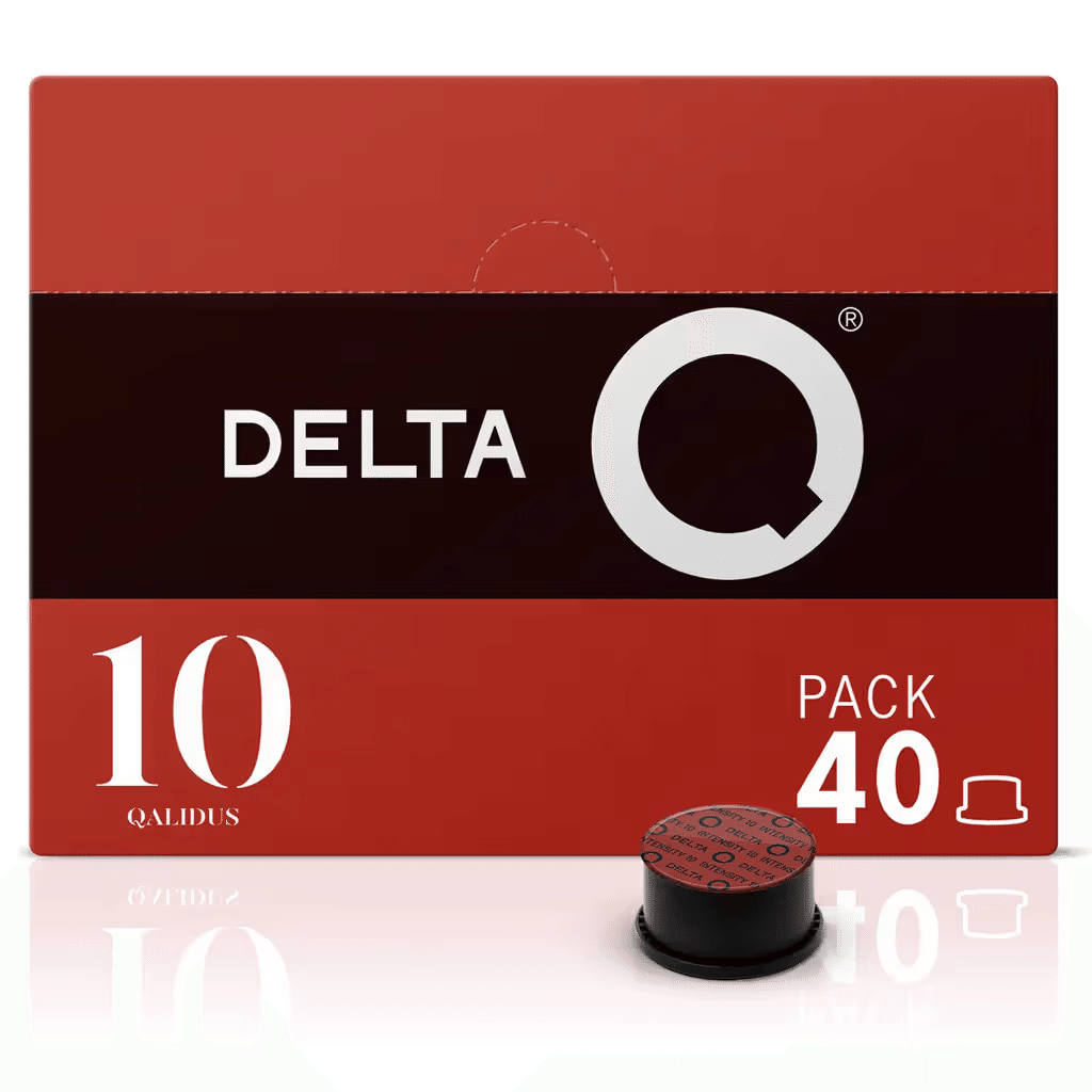 Delta Q Cápsulas de Café Qharacter Intensity 9 Pack XL - 40 un