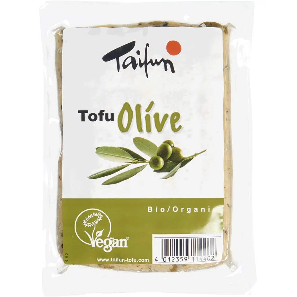 Tofu Olíve de Azeitonas Vegan embalagem 200 g - TAIFUN