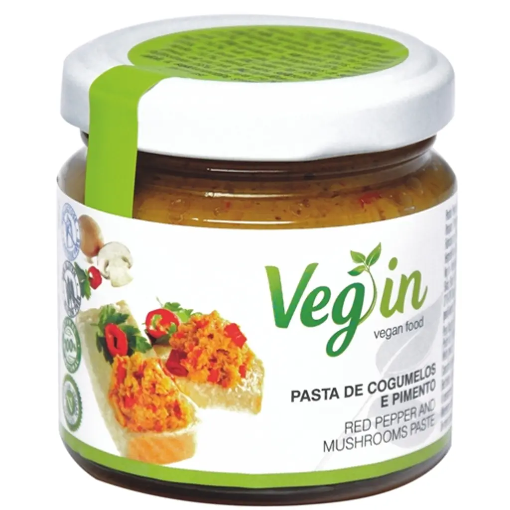 Pasta de Cogumelos / Pimentos Vermelhos - VEG IN