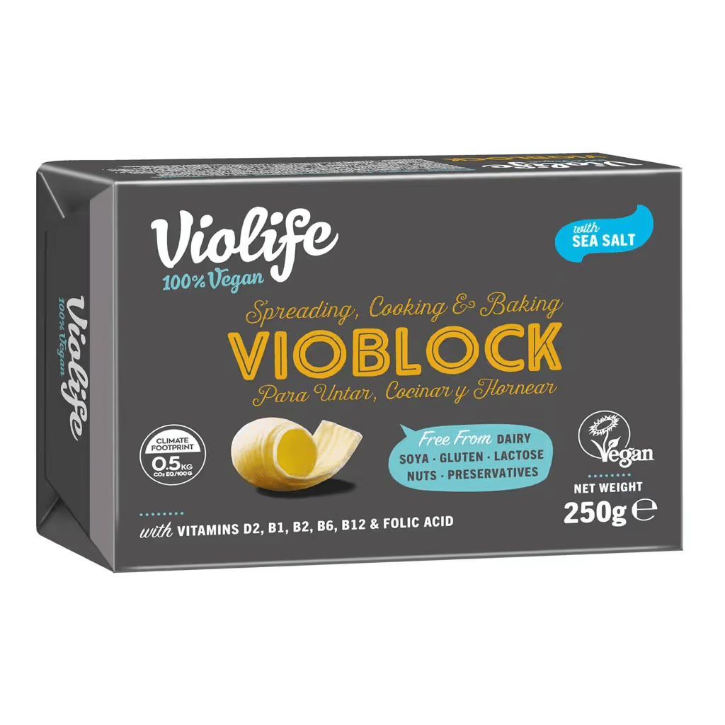 Creme Vegetal para Barrar com Sal Vioblock - VIOLIFE