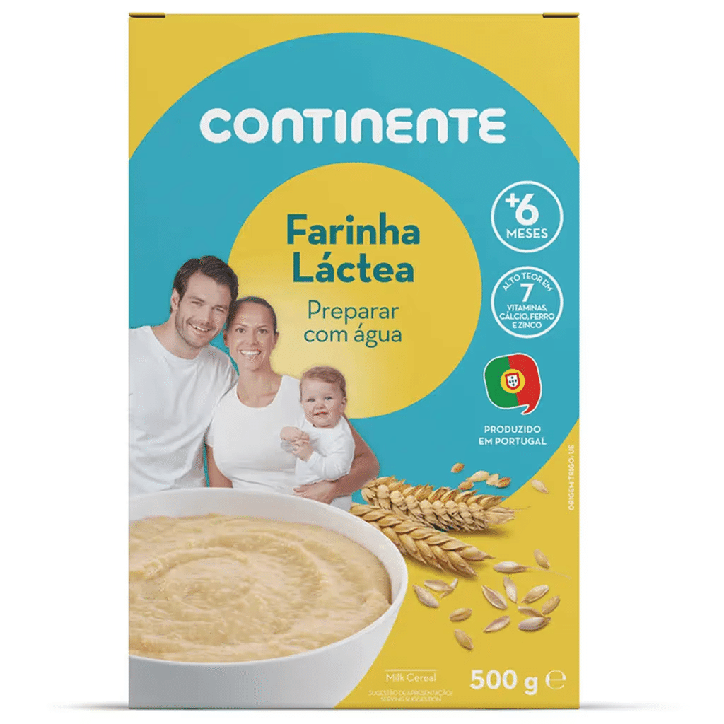 Papa Infantil Farinha Láctea Multicereais +6M
