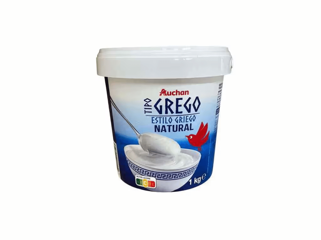 Iogurte Grego Natural 1kg - AUCHAN