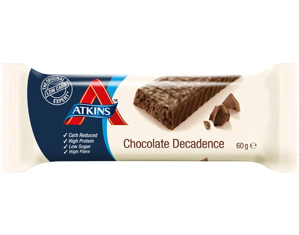 Barrita  Advantage Chocolate Negro 60 G - ATKINS