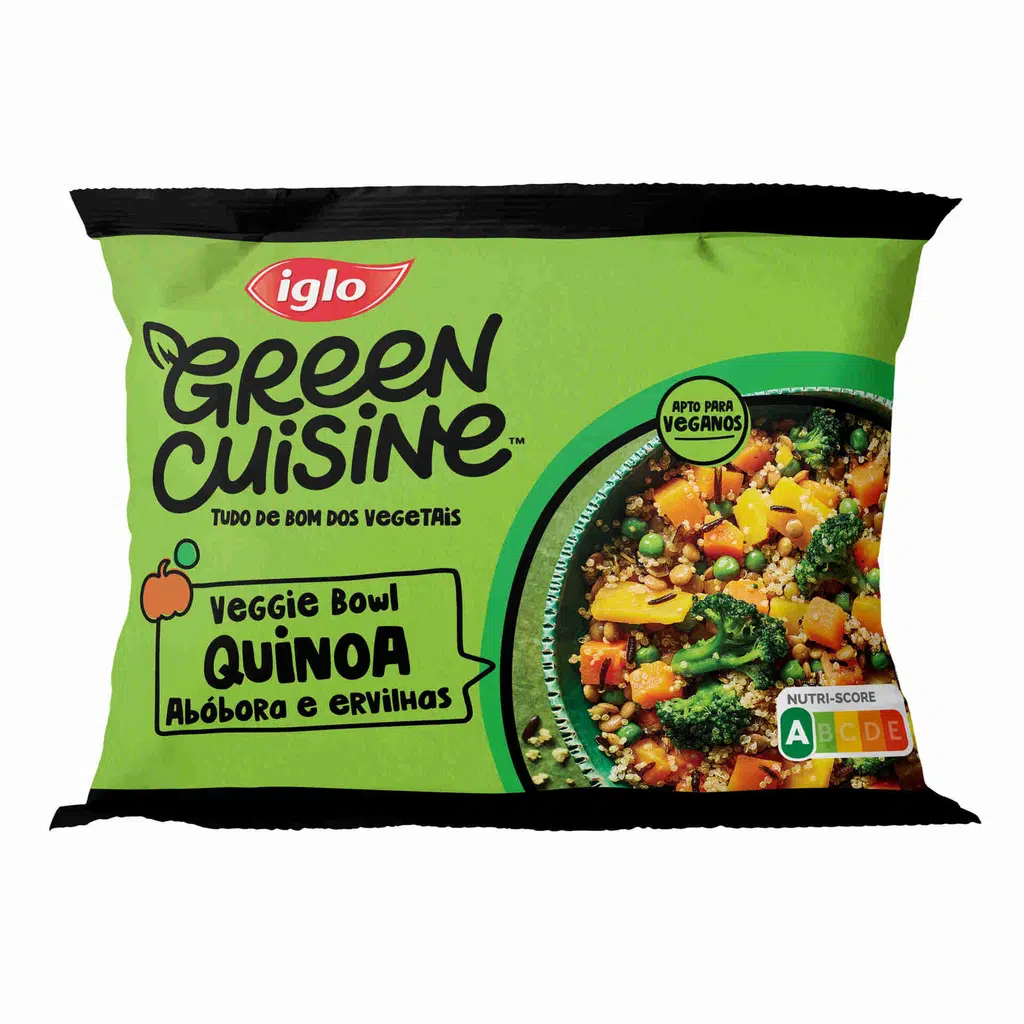 Veggie Bowl Quinoa E Abóbora 350g - IGLO GREEN CUISINE
