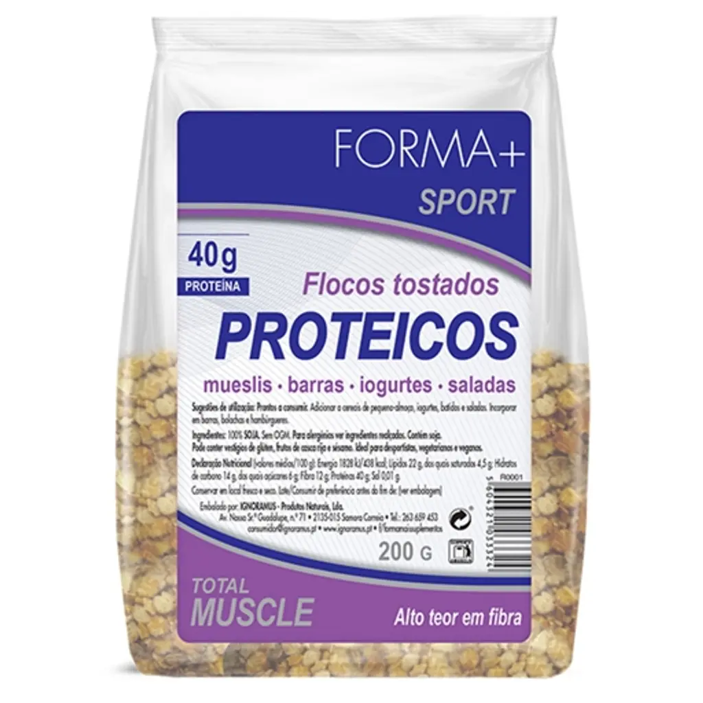 Flocos Tostados Proteícos - FORMA +