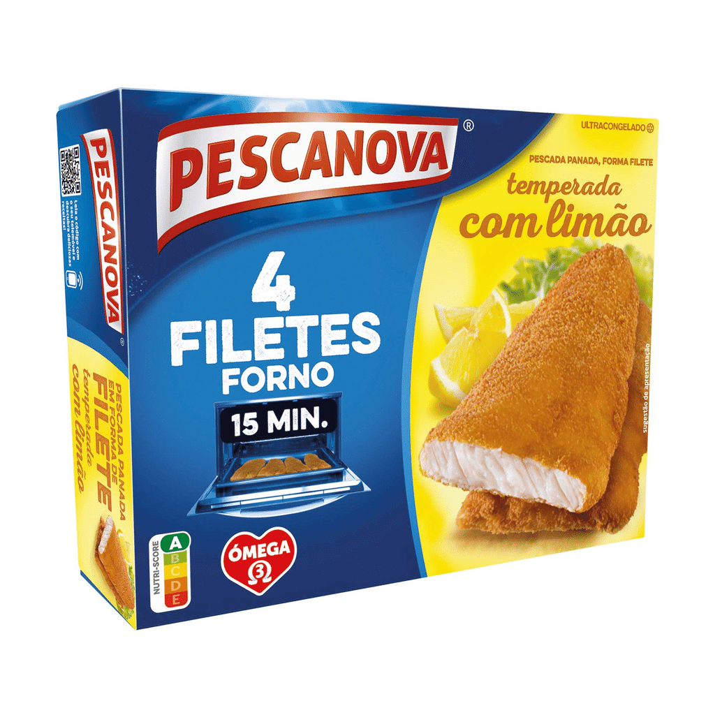 Filetes De Pescada Panados Com Lim O Congelados Pescanova Nutrip Dia