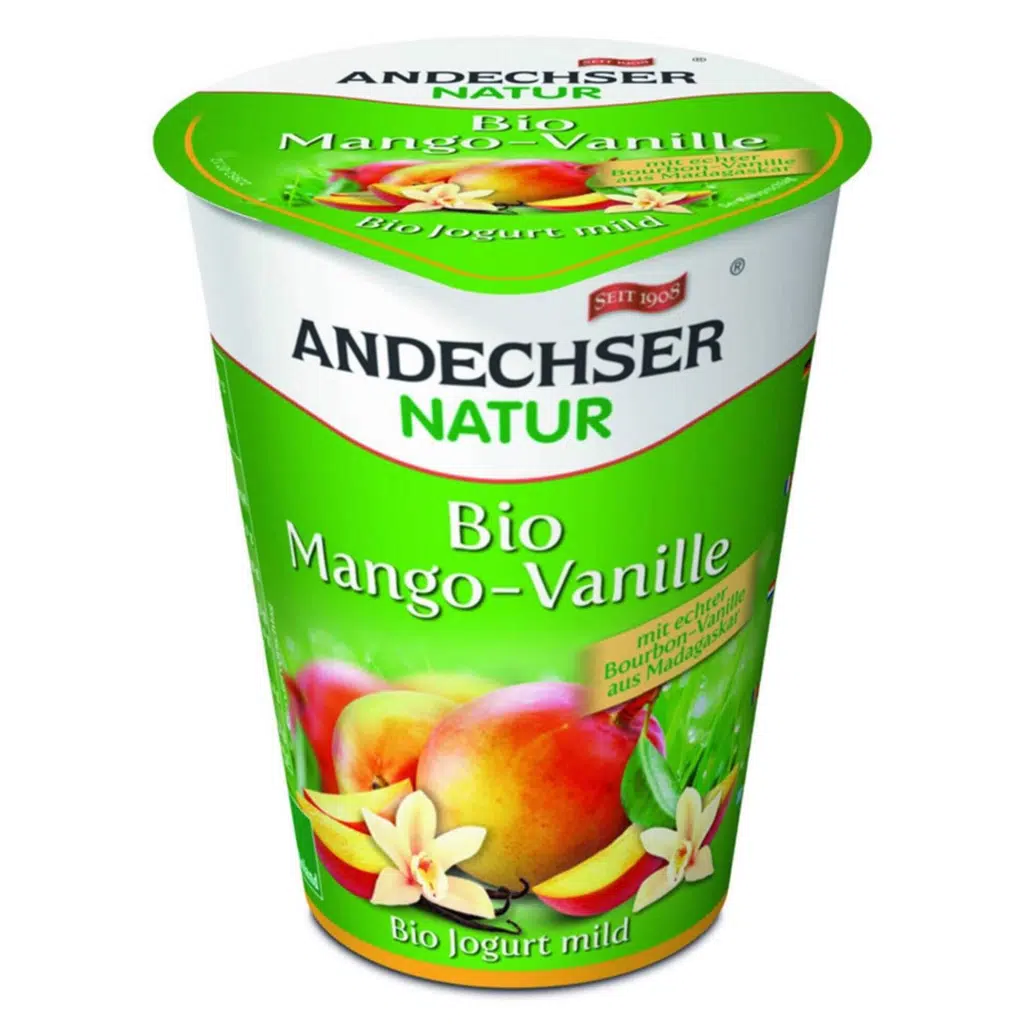 Iogurte Aroma Manga e Baunilha - ANDECHSER