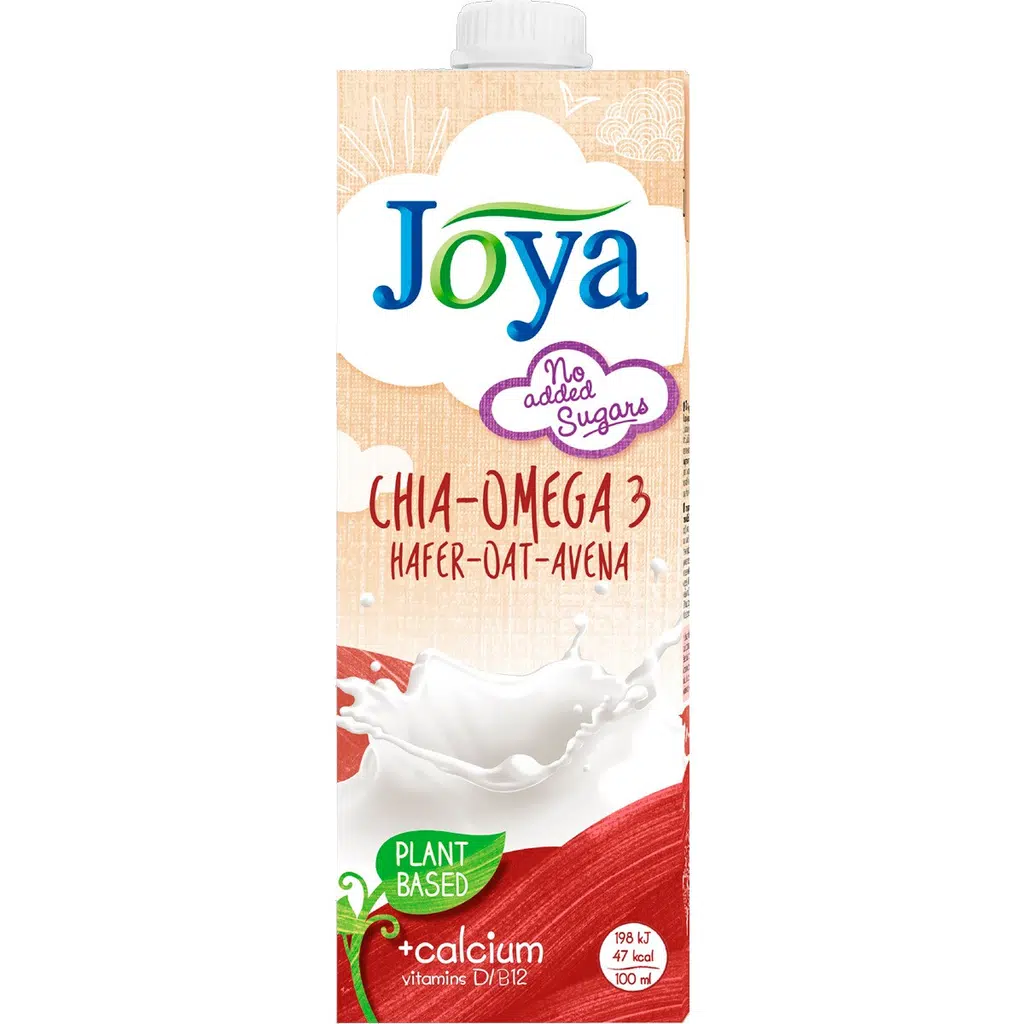 Bebida de Aveia com Chia Enriquecido em Ómega 3 embalagem 1 L - JOYA