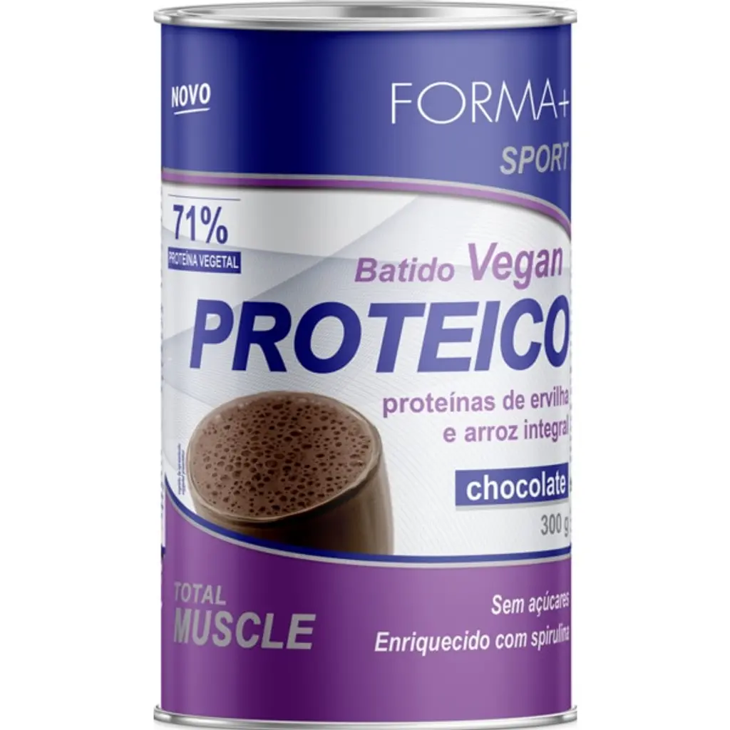 Batido Vegetal Proteico embalagem 300 g - FORMA +