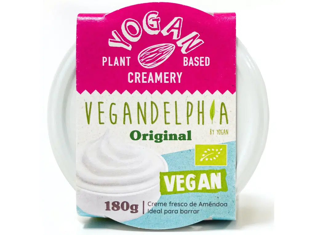 Creme Vegan De Amêndoa Sem Lactose Bio 180g - YOGAN