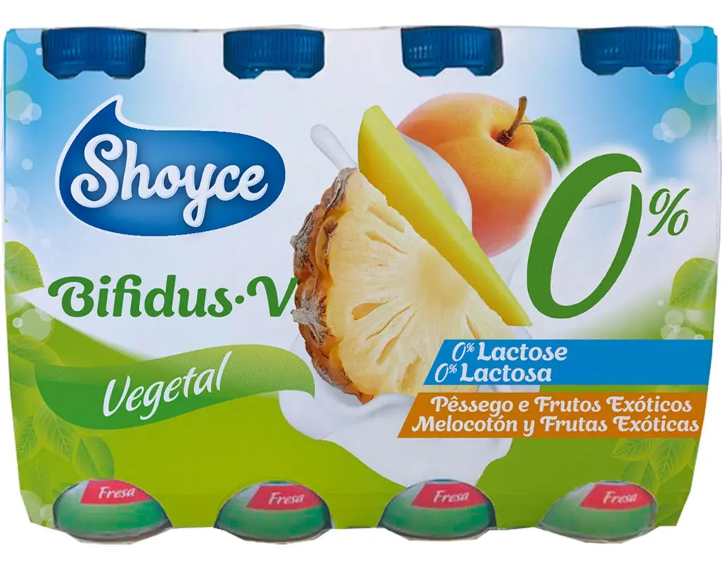 soygurt líquido bífidus pêssego e frutos exót... - SHOYCE