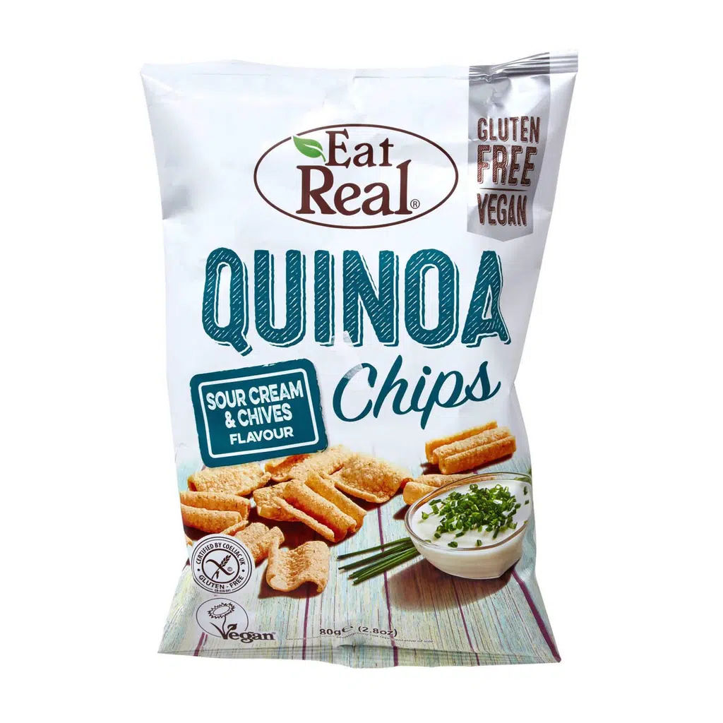Snacks Quinoa, Nata e Cebola - EAT REAL