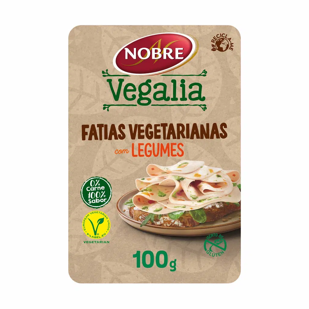 Fatiado Com Legumes Vegalia 100 G - NOBRE