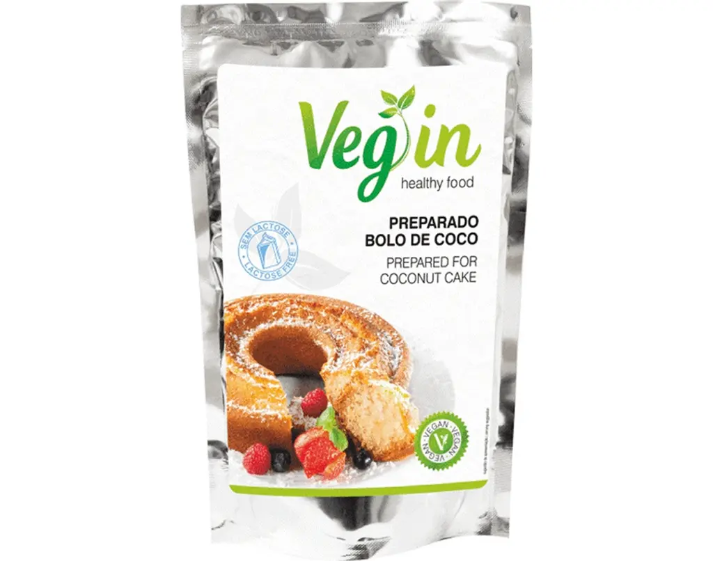 Preparado De Bolo  De Côco Vegan S / Lactose 300 G - VEG IN