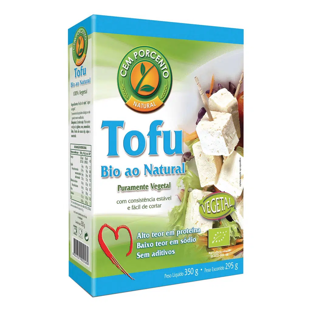 Tofu Natural Biológico - CEM PORCENTO