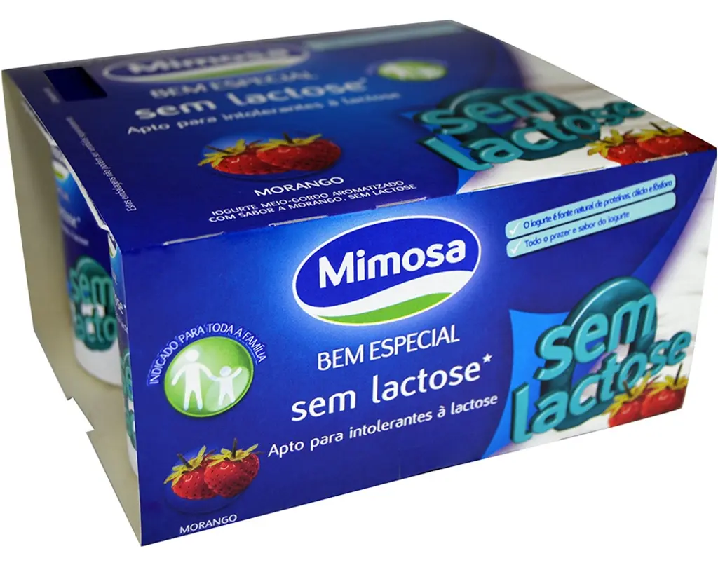 Iogurte Bem Especial Morango 0% Lactose - MIMOSA