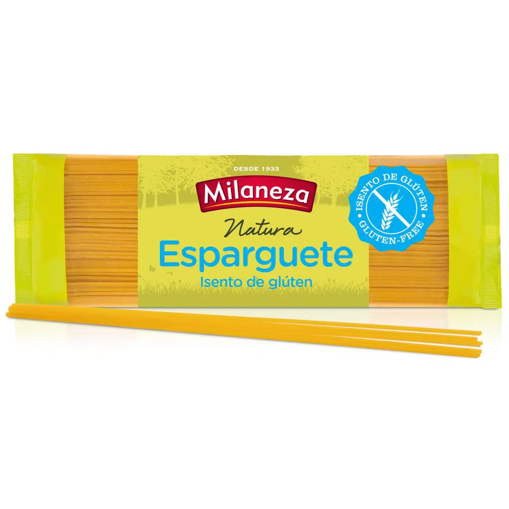 Massa Esparguete Sem Glúten 500g - MILANEZA