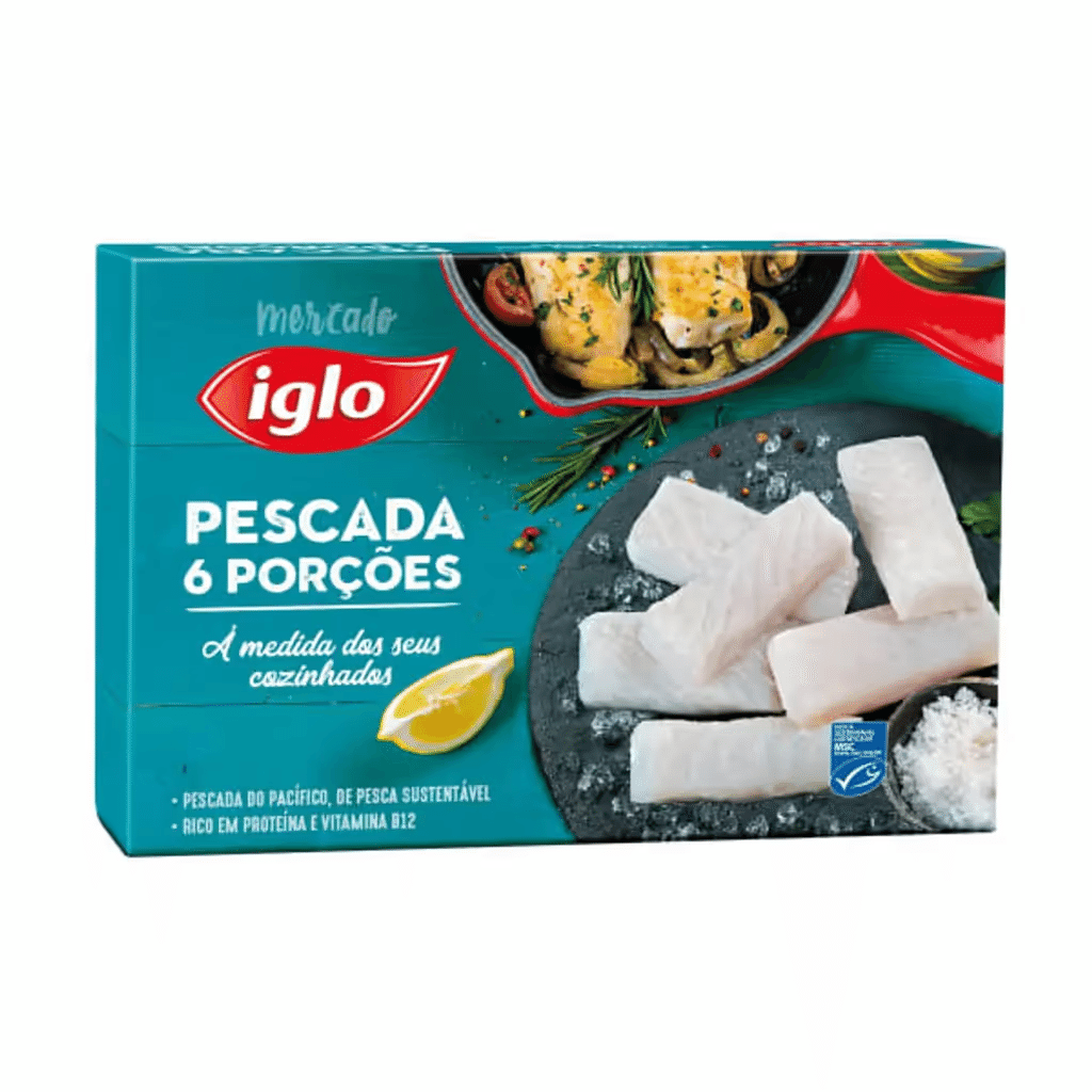 Porções de Pescada Ultracongeladas - IGLO - Nutripédia