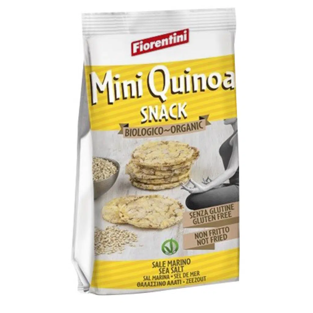 Mini Snack Quinoa Bio Sem Glúten 50g - FIORENTINI