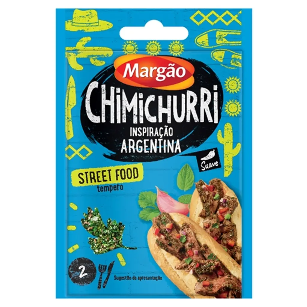 Tempero Chimichurri Inspiração Argentina Street Food - MARGÃO