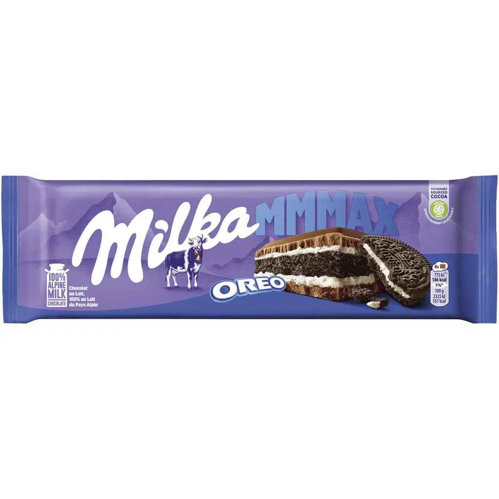 Tablete de Chocolate de Leite com Oreo - MILKA