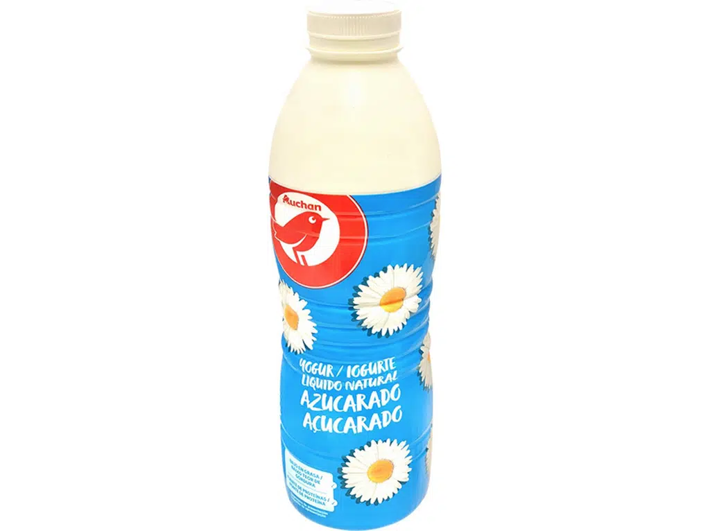 Iogurte Líquido Natural Açúcarado 1kg - AUCHAN