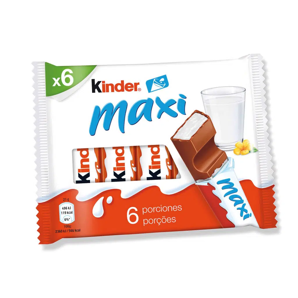 Barras de Chocolate Maxi - KINDER